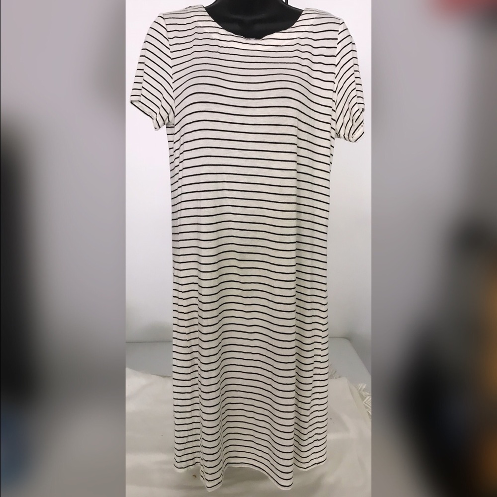 Striped shirt dress size SMALL